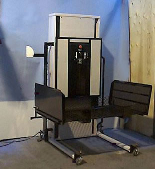 AmeriGlide Atlas Portable Vertical Wheelchair Lift