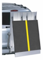 Hitch Mounted Rear-Loading Van Ramp