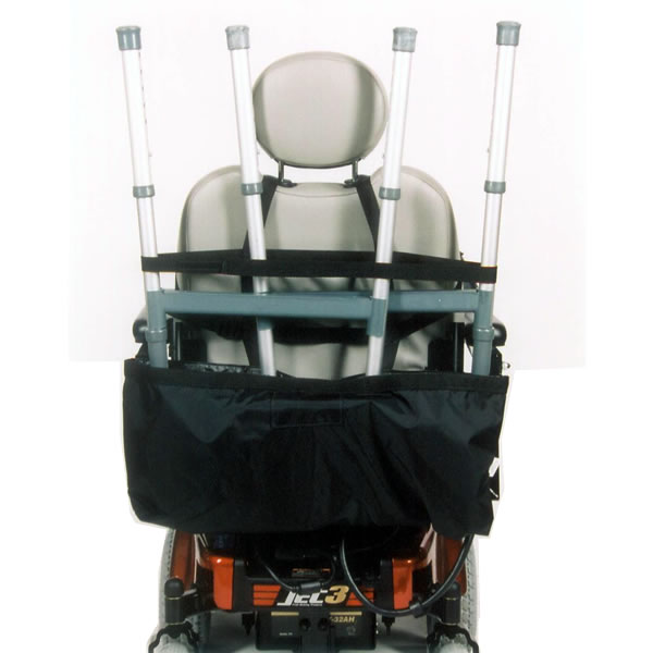 Walker Holder for Mobility Scooters and Power Wheelchairs