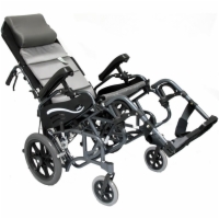Karman Tilt-In-Space Folding Transport Chair