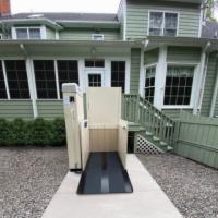 AmeriGlide Hercules JR Vertical Wheelchair Lift