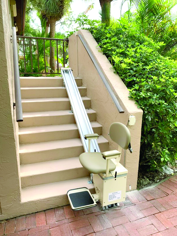 Summit Outdoor Stair Lift
