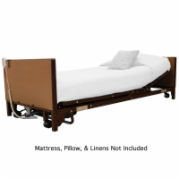 MedLite Full Electric Lightweight Homecare Bed with Low-Rise
