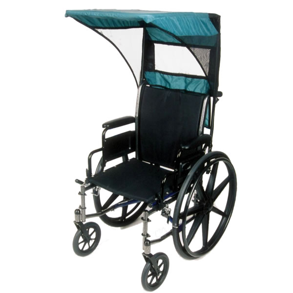 Vented WeatherBreaker Canopy for Mobility Scooters and Power Wheelchairs