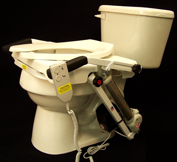 Tush Push Powered Toilet Lift and Commode Lift