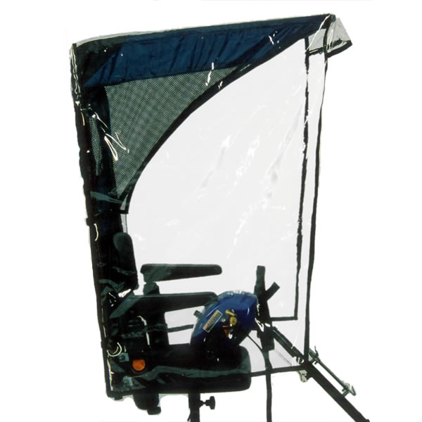 Max Protection WeatherBreaker Canopy for Mobility Scooters and Power