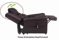 Showing Adjustable  Head Rest Forward