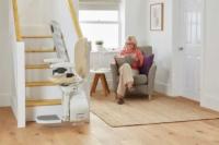 AmeriGlide Horizon Plus Stair Lift w/Power Swivel